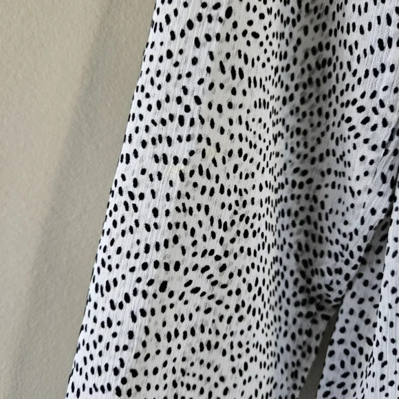 Ted Baker London Phenia Subtle Long Sleeve Ruffled Tiered Boho Casual Mini Dress - Picture 13 of 16